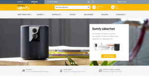 Somfy Shop Sverige lanserar ny uppdaterad hemsida för sin e-handel 1