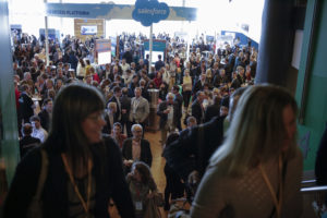 Stor publik på Salesforce konferens i Stockholm 5