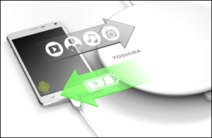 Toshiba lanserar lösning för laddning och backup av smartphones i en och samma lösning 2