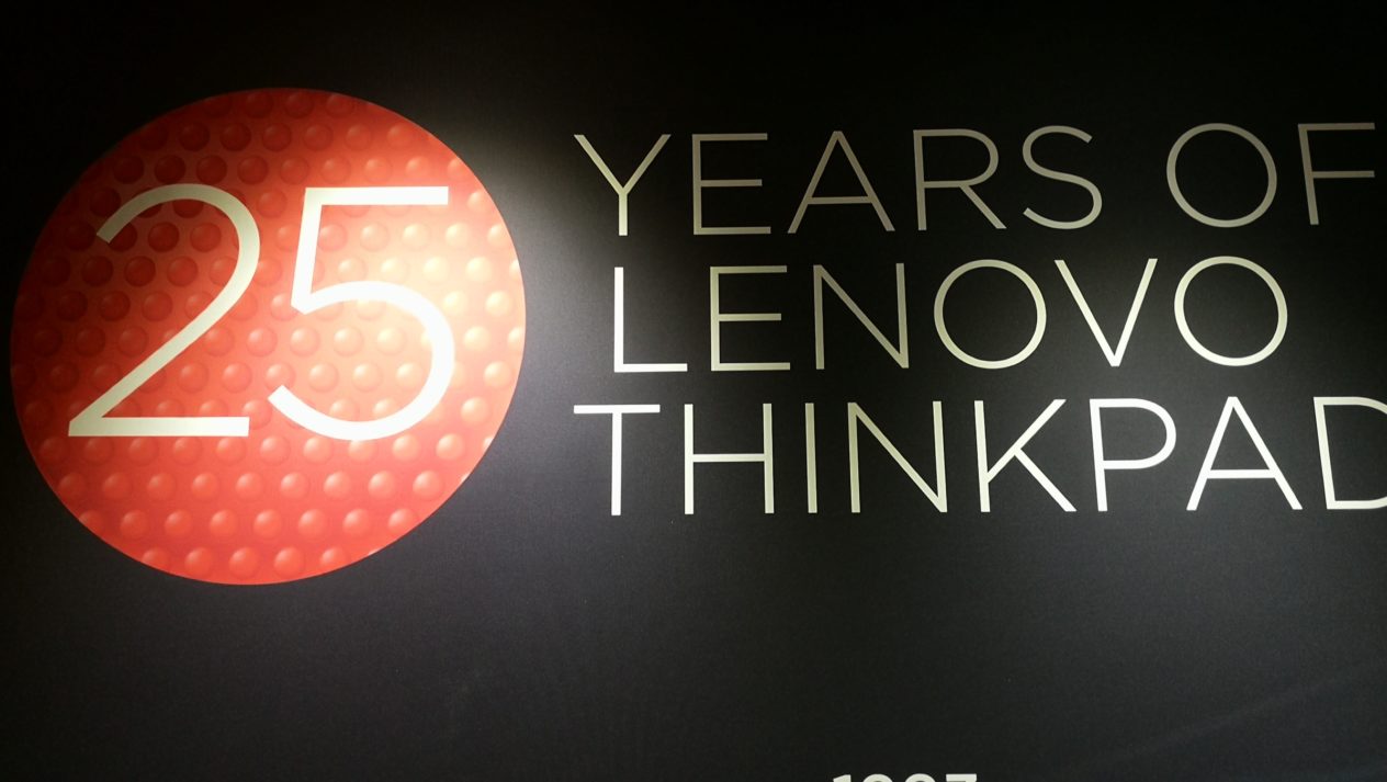 Lenovo ThinkPad firar 25 år – en ikon i IT-branschen