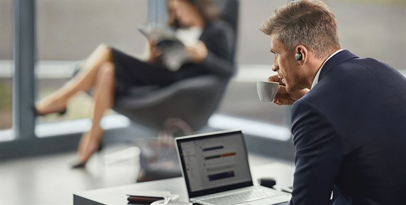 Jabra lanserar Evolve 65t, världens första äkta trådlösa öronsnäckor för företag