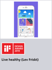 Pris för UX/Tjänstedesign i iF Design Award
