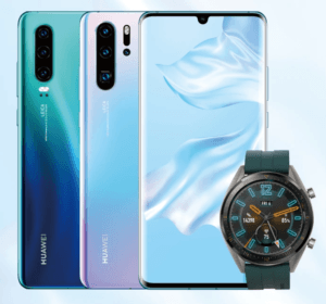 Huawei P30-serien säljs med Watch GT på köpet