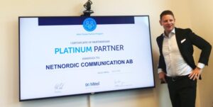 NetNordic har nu högsta partnerstatus hos Mitel – Platinum Partner! 2