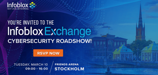 Infoblox Exchange Cybersecurity Roadshow: bibehålla säkerheten och samtidigt anamma IoT, SD-WAN 1