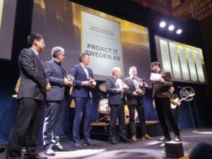 10 vinnare av Gulddraken vid Huawei Nordic Partner Summit Horizon 2