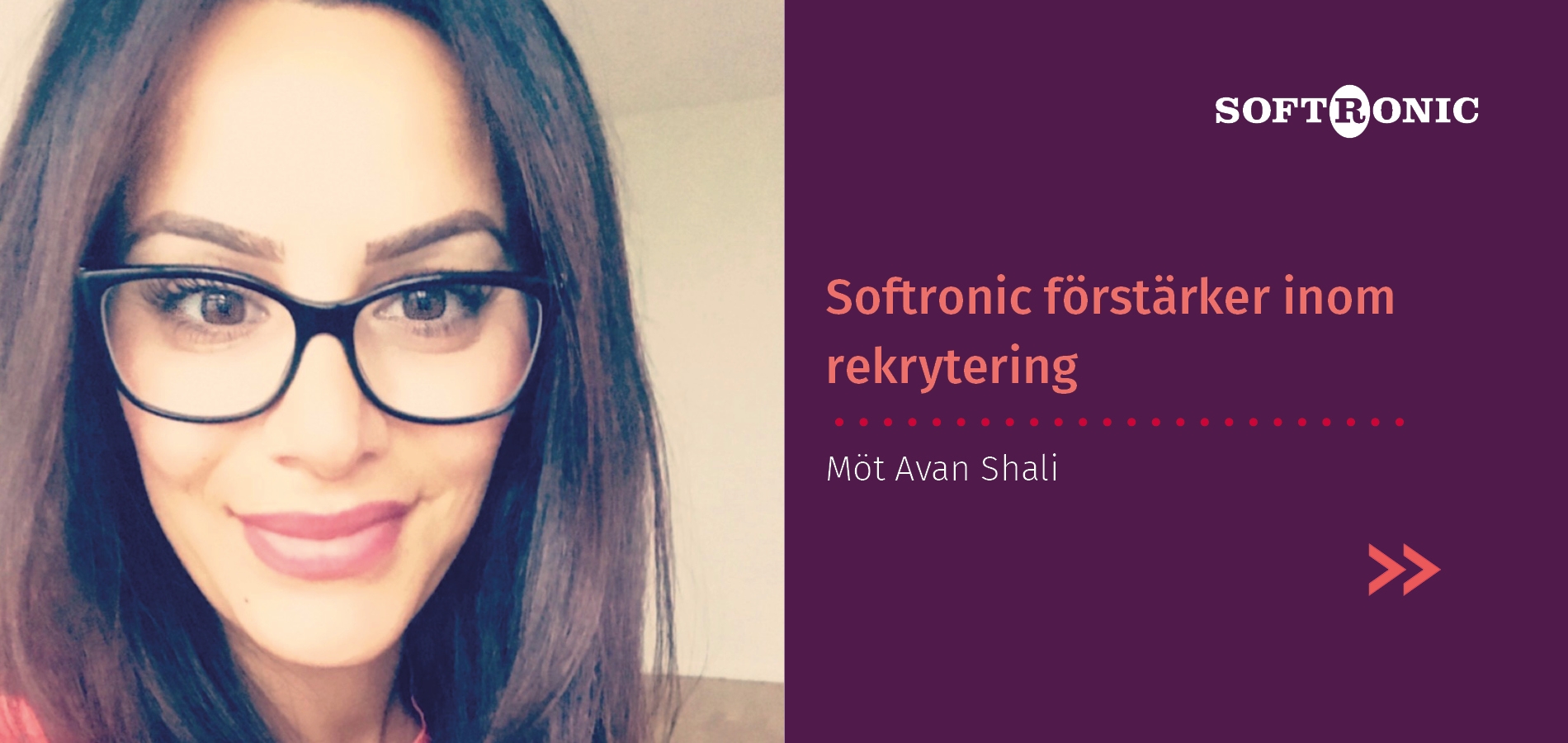 Softronic förstärker inom rekrytering med Avan Shali