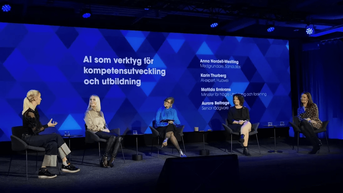 Huawei framtidsspanade kring AI på Techarenan