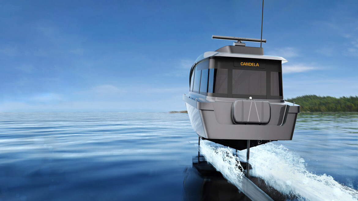 Svenska Candela lanserar världens effektivaste båtmotor – elektriska CANDELA C-POD