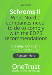 Schrems II: What Nordic Companies Need to do to Comply with the EDPB Recommendations