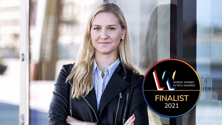 Cecilia Videcél är finalist i Nordic Women in Tech Awards