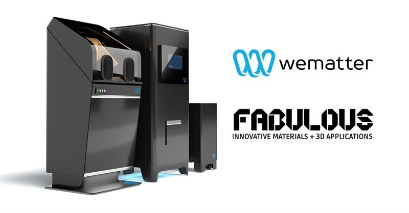 Svenska 3D-skrivartillverkaren Wematter och franska Fabulous konsoliderar en vertikal med enorm potential