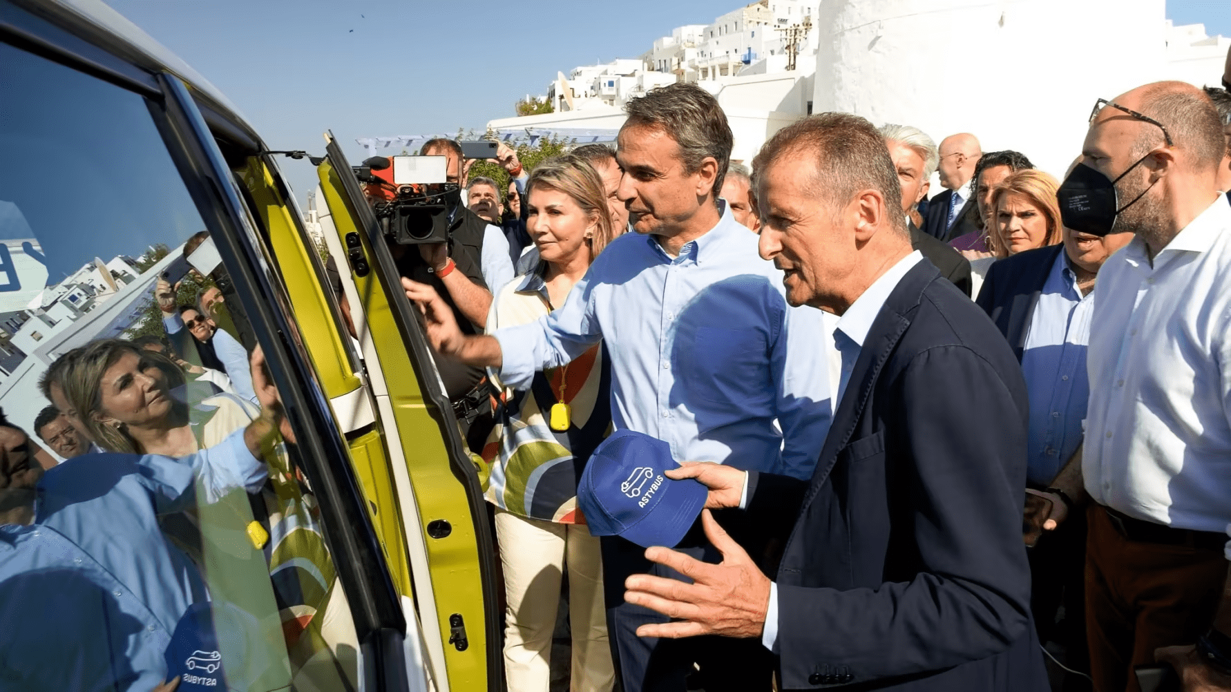 Volkswagen startar mobilitetstjänster på Astypalea – elektrifieringen på den grekiska ön fortsätter