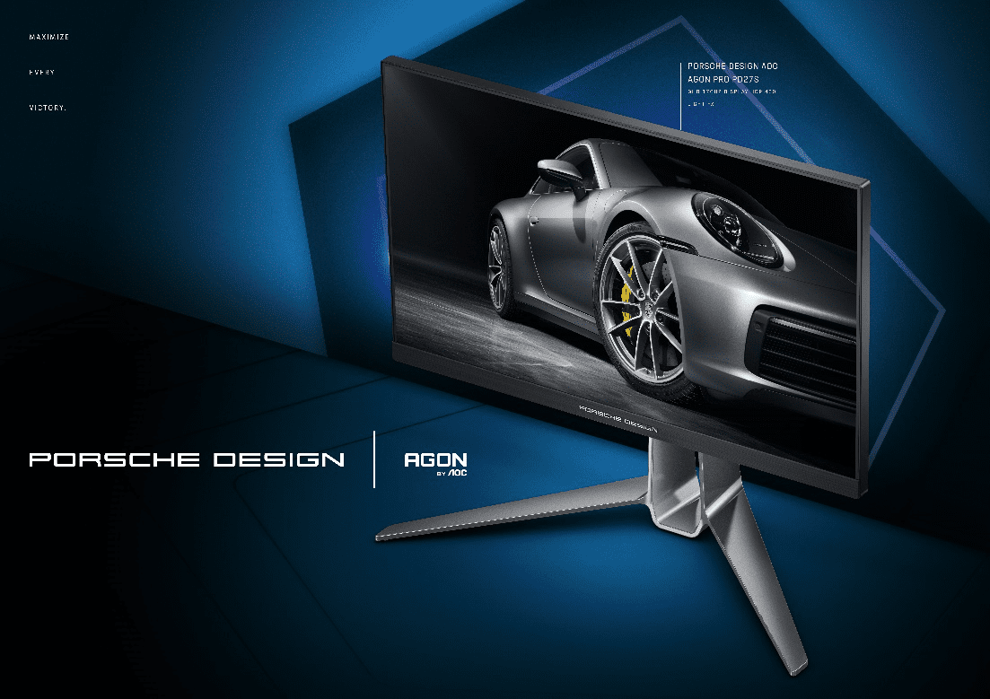 Porsche Design och AGON by AOC presenterar nya gamingskärmen PD27S