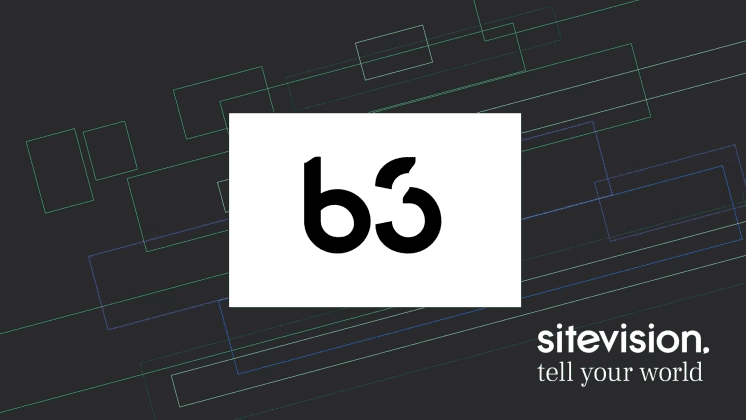 B3 ny partner till Sitevision