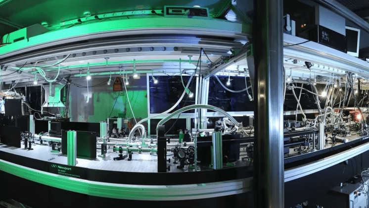 Ett av världens kraftfullaste lasersystem byggt av forskare i Umeå