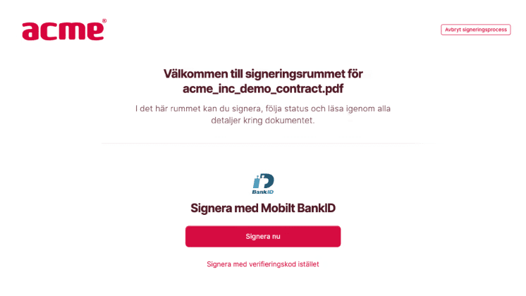 Skapa ett eget e-signeringsrum med nyheten från Zigned