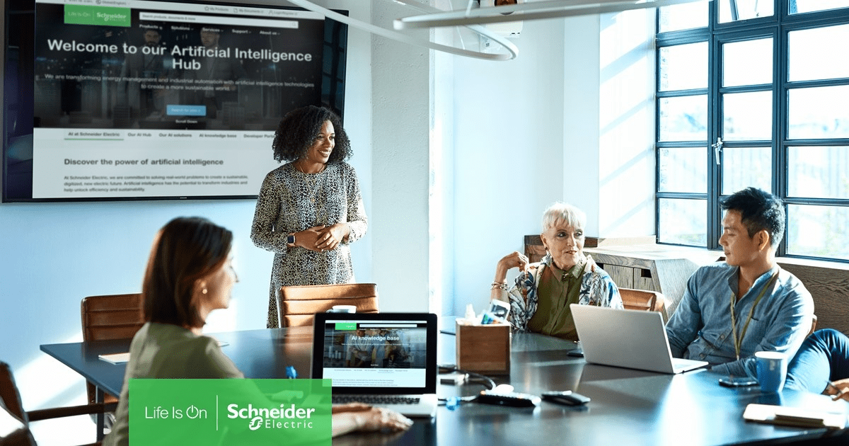 Stora framsteg för Schneider Electrics AI-strategi under första året