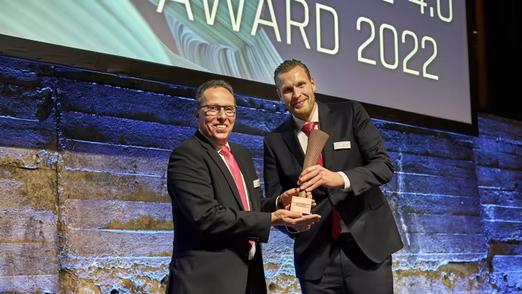 Rittals fabrik i Haiger tilldelas utmärkelsen Industrie 4.0 Award