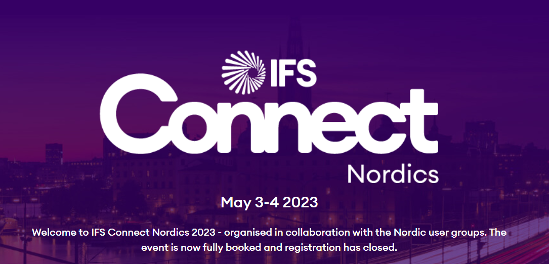 Experience your future at IFS Connect