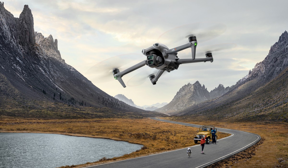 DJI:s nya Air 3 Drone ger dig dubbelt så många bildalternativ som tidigare
