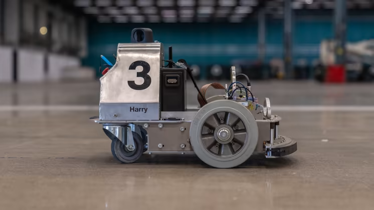 Roboten Harry Plotter förbättrar Stockholmsmässans produktionstid med 88 procent