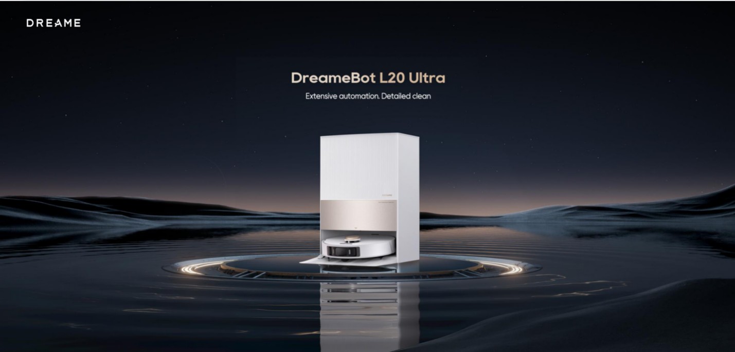 Dreame lanserar DreameBot L20 Ultra – världens första AI-styrda robotdammsugare och -mopp