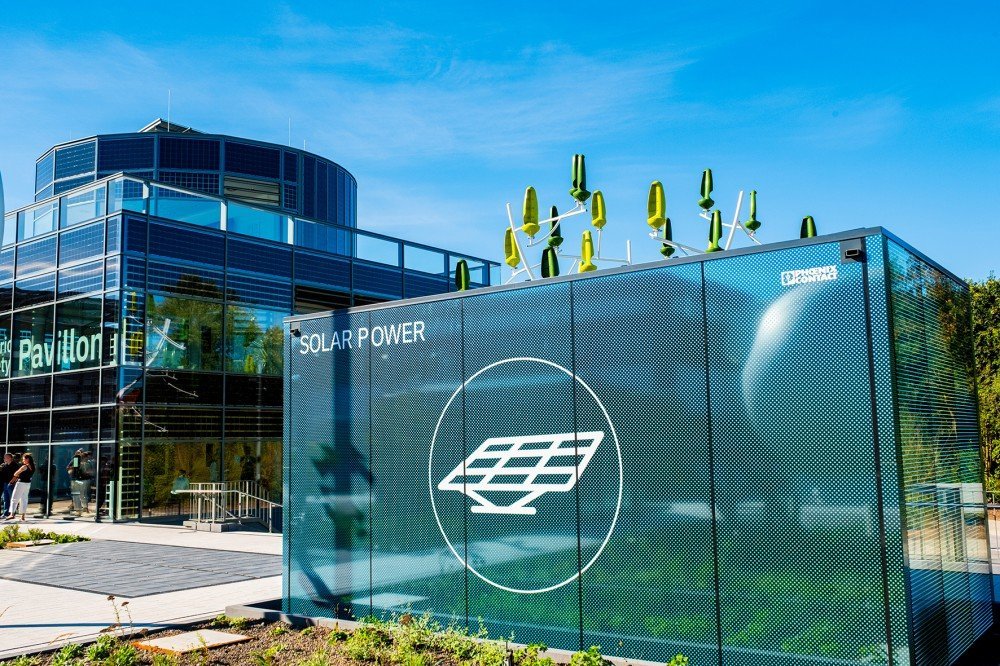 Framtidsvisionen väcks till liv i All Electric Society Park