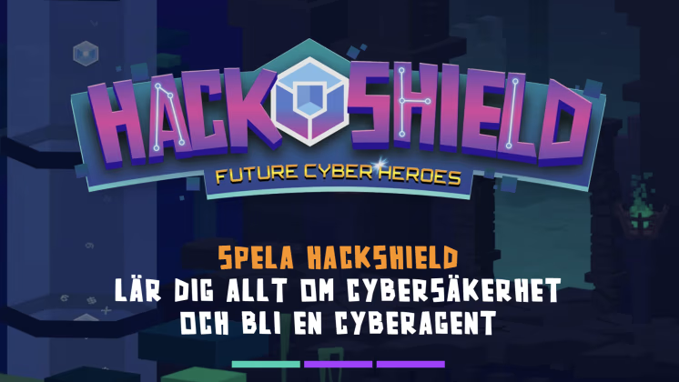 Inbjudan till webbinarium om barns säkerhet på nätet och lansering av konceptet HackShield