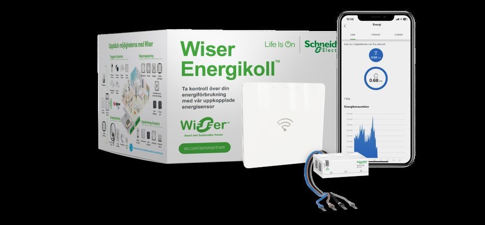 Schneider Electric vill underlätta för svenska hushåll att få bättre energikoll – lanserar Wiser™ Energikoll
