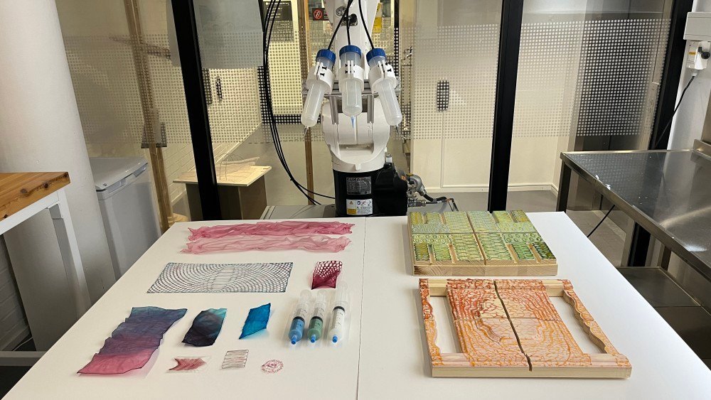 Miljövänlig arkitektur med 3D-printad nanocellulosa