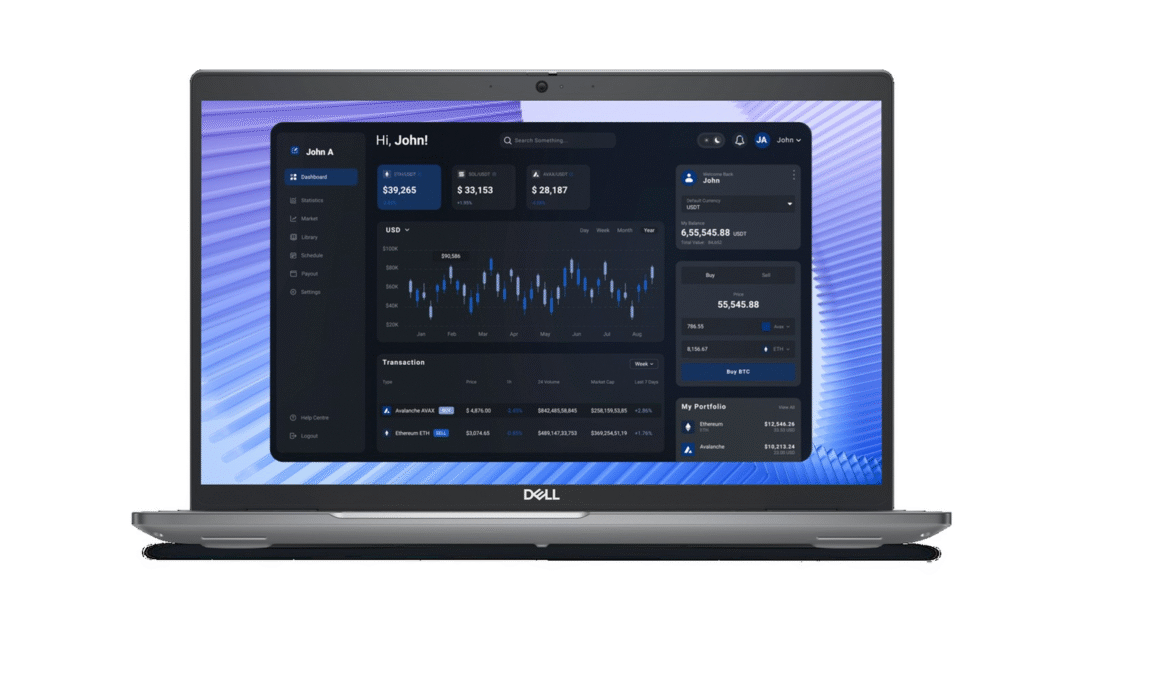 AI-boost med nya Latitude- och Precisiondatorer