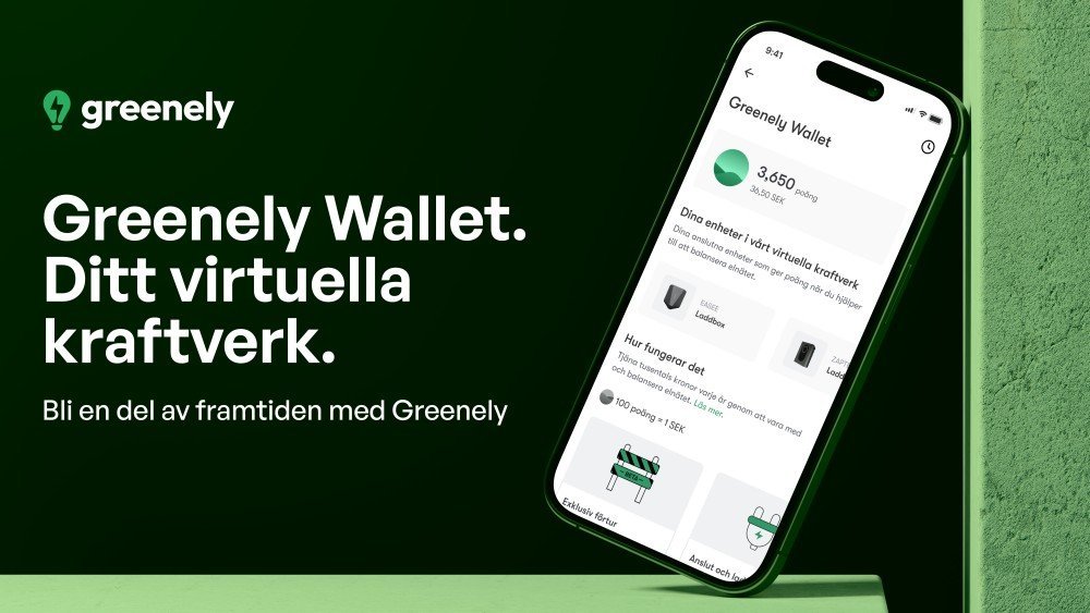 Greenely Wallet: Tjäna pengar med din elbilsladdning