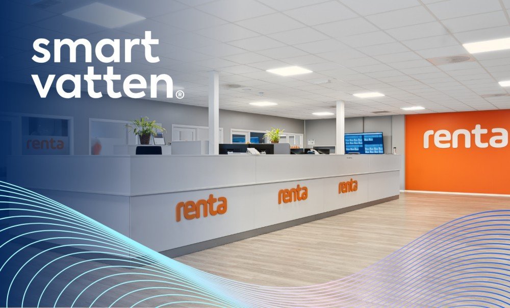 Så hjälper Smartvatten uthyrningsjätten Renta att nå sina klimatmål
