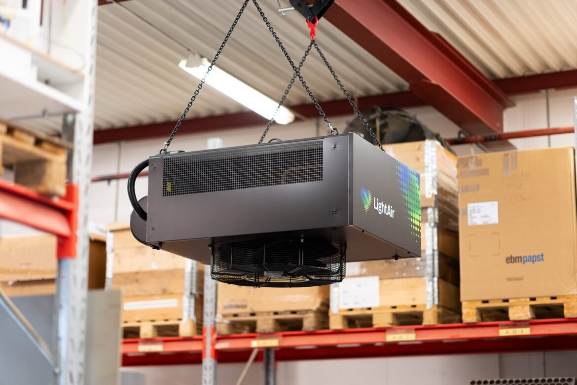 LightAir presenterar nästa generations luftrening för industrin