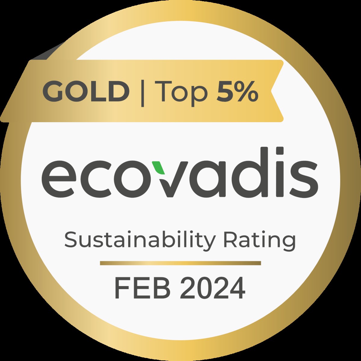 Trust tilldelas ytterligare en EcoVadis Gold-certifiering