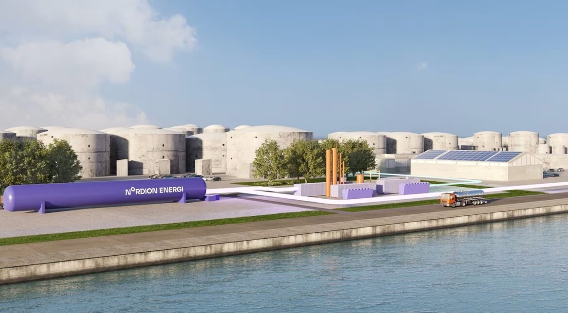 Nordion Energi och St1 i samarbete om flytande biogas i Göteborgs Hamn