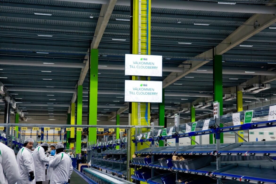 HelloFreshs distributionscenter "Cloudberry" firar ett år - skapar tillväxt i Sverige och Danmark