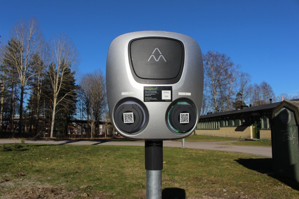 Installation av 78 laddplatser för elbilar