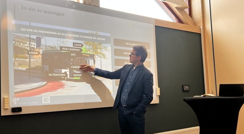 Snart kan självkörande bussar trafikera fjällkommunerna