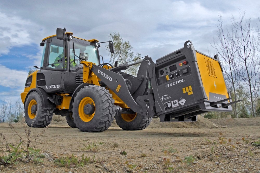 Innovativ mobil laddningslösning från Volvo CE kommer att förändra arbete utanför elnätet