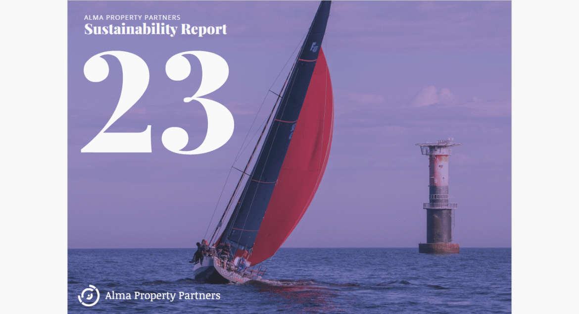 Alma Property Partners hållbarhetsrapport är här