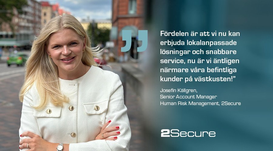 2Secure expanderar bakgrundskontroller till Göteborg