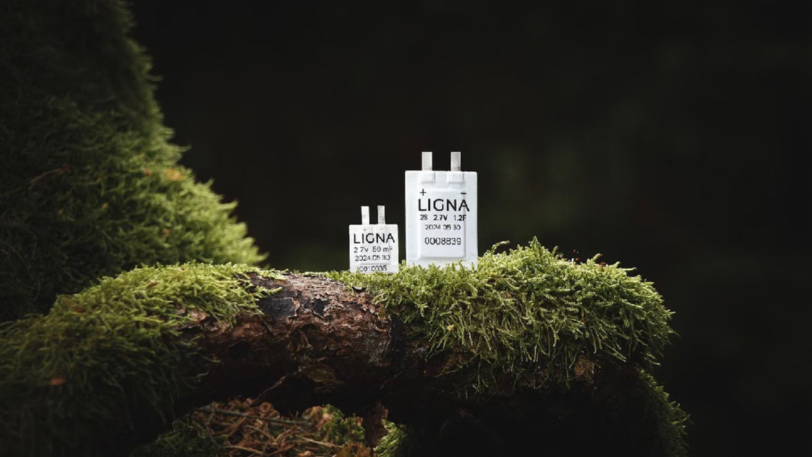 Ligna Energy släpper bio-baserad superkondensator