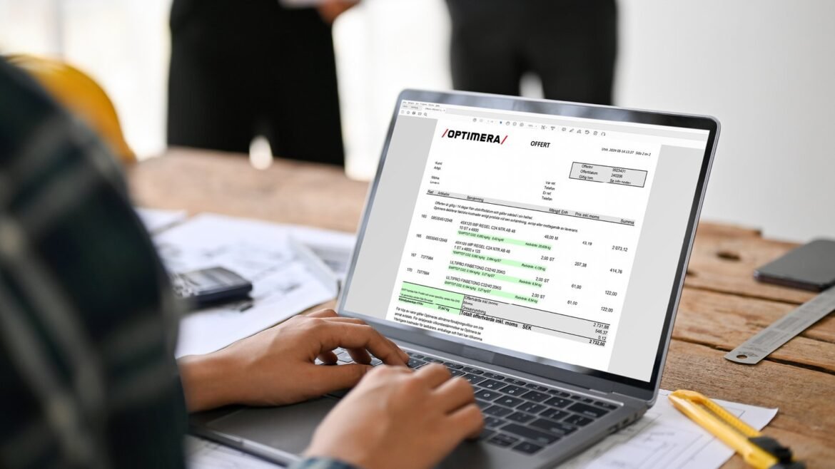 Bygghandelskedjan Optimera inför klimatdata som standard i offerter och ordererkännanden