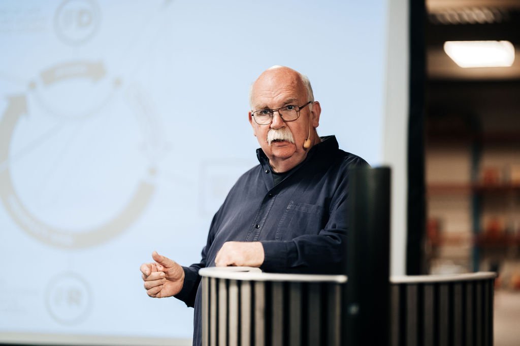 Ken Webster höll föredrag på Inregos Circular TECH Talk