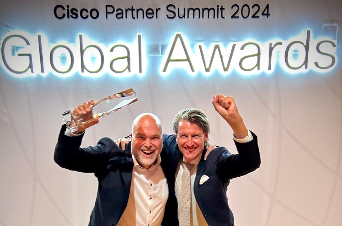 De vinner IT-världens Oscarspris – utses till årets globala IoT-partner av Cisco