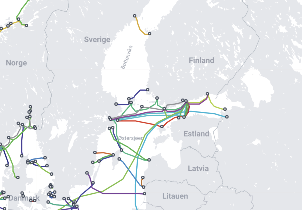 Sveriges digitala livsnerv: Kartan som avslöjar vår sårbarhet mot omvärlden