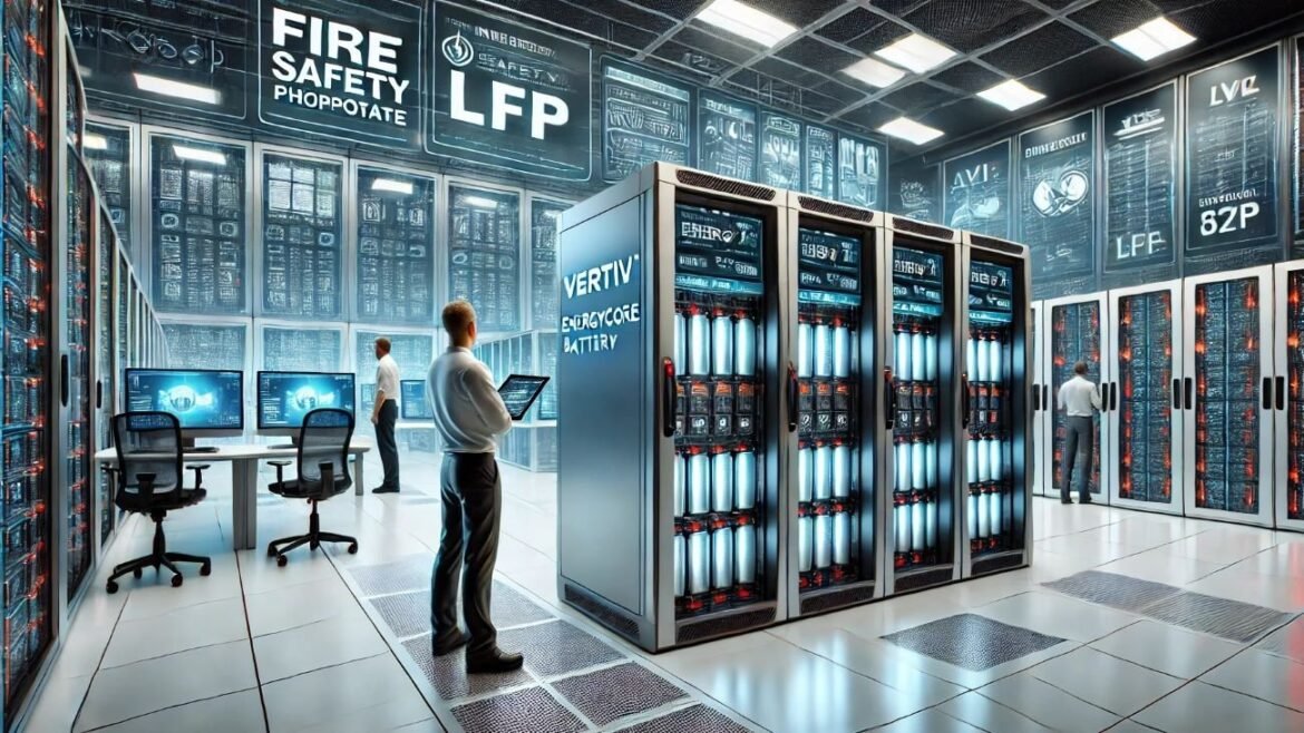 Vertiv introducerar EnergyCore batteriskåp för moderna datacenter