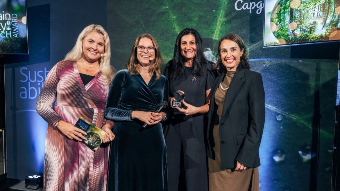 Mölnlycke belönas med Capgeminis årliga hållbarhetspris